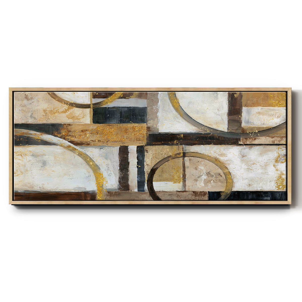 Interplay - Floater Framed Canvas Print