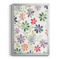 Faded Flowers I - Modern Framed Canvas Print