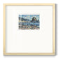 Evening in Cannon Beach - Double Matboard Framed Print