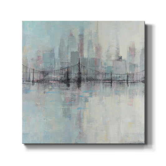 Pastel Cityscape I - Canvas Art Print