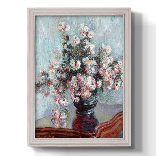 Chrysanthemums, 1882 - Ornate Framed Canvas Print