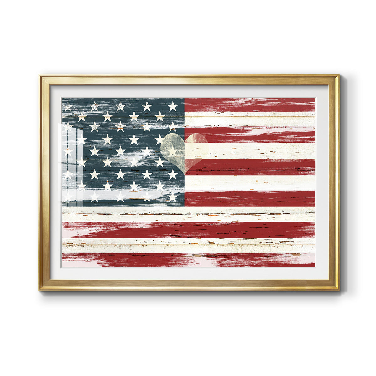 Heart of America Premium Framed Print - Ready to Hang