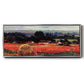 The Poppy Blumenfeld (The Barn) - Floater Framed Canvas Print