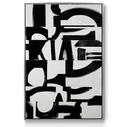 Prosperous Elements V10 - Floater Framed Canvas Print