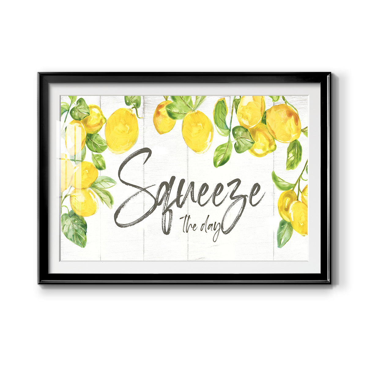 Lemon Squeeze Premium Framed Print - Ready to Hang