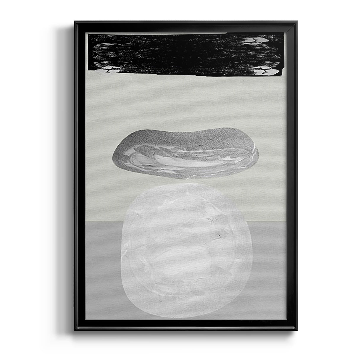 Eggy II - Modern Framed Canvas Print