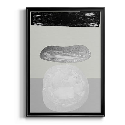 Eggy II - Modern Framed Canvas Print