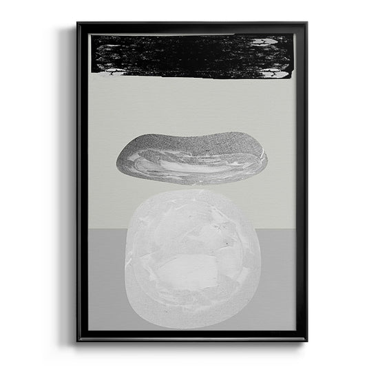 Eggy II - Modern Framed Canvas Print