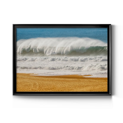 The Challenge - Modern Framed Canvas Print