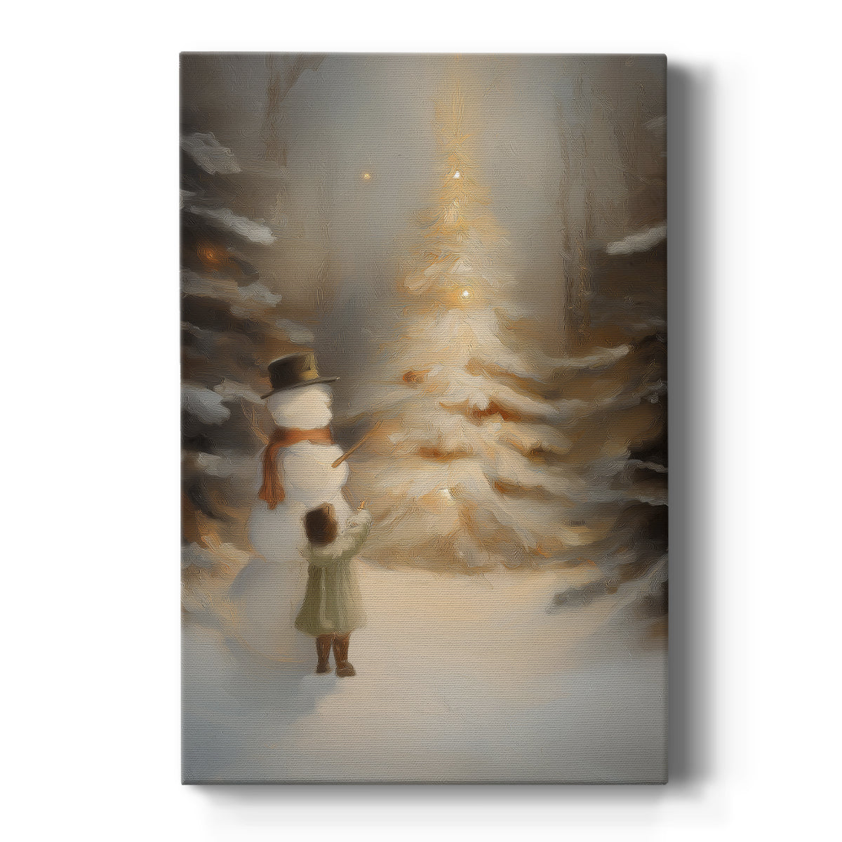 Amber Blessing of Morning - Canvas Art Print