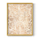 Walnut Damask I - Restickable Framed Art Print