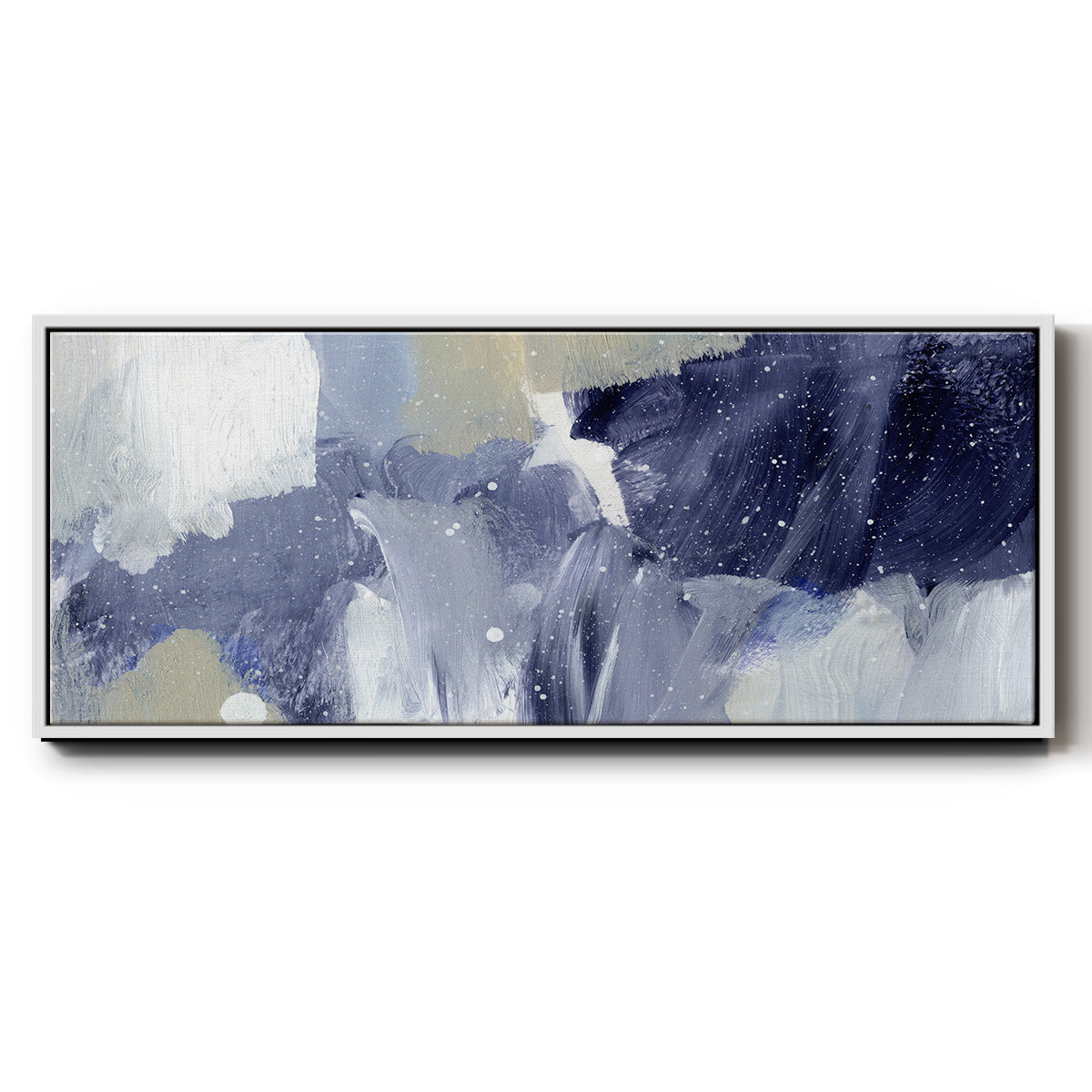 Sky Break II - Floater Framed Canvas Print