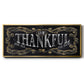 Be Thankful - Floater Framed Canvas Print