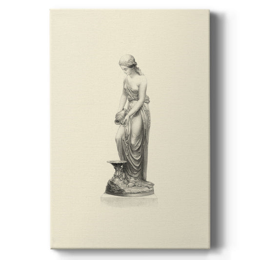 Classical Statuary II Premium Gallery Wrapped Canvas - Ready to Hang