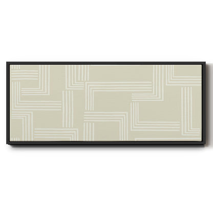 Roll Crossing IV - Floater Framed Canvas Print