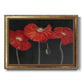 Poppy Trio I Premium Framed Canvas- Ready to Hang