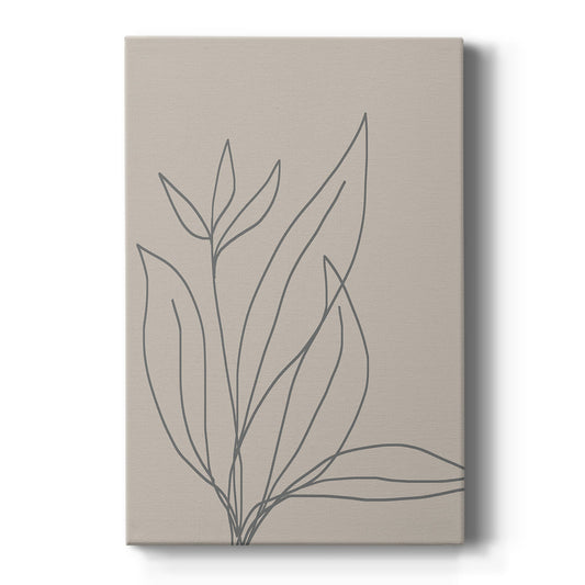 Neutral Lines I - Canvas Art Print