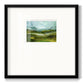 Emerald View III Premium Framed Print Double Matboard