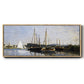 Pleasure Boats, 1872 - Floater Framed Canvas Print