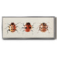 Ladybug Display II - Floater Framed Canvas Print