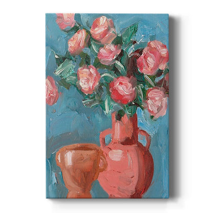 Rosa Blooms I - Canvas Art Print