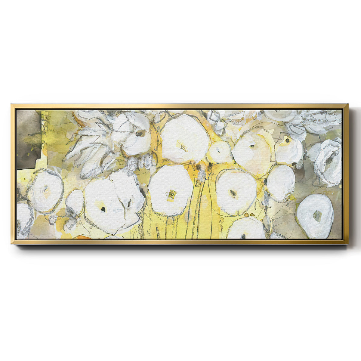 Heirloom Treasure II - Floater Framed Canvas Print