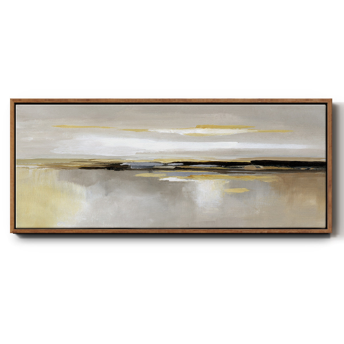 Silver Lining - Floater Framed Canvas Print