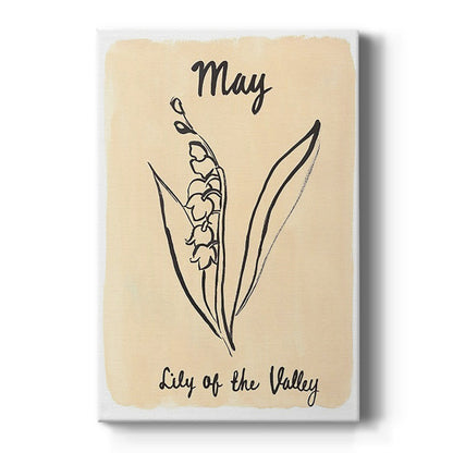 Birth Month V - Canvas Art Print