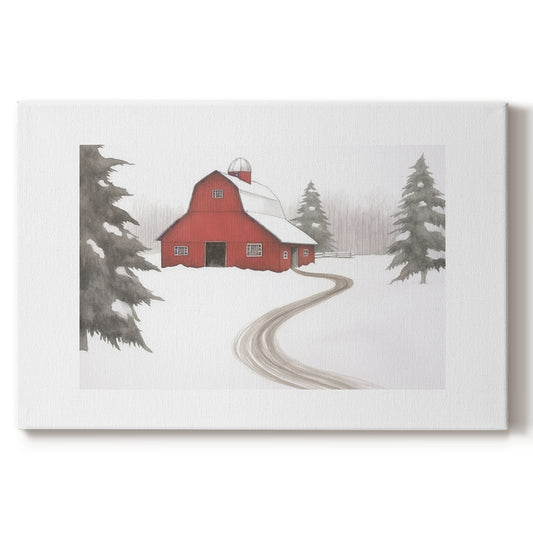 Snow of Silver Blessing - Canvas Art Print