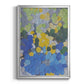 Lake Como Garden - Modern Framed Canvas Print
