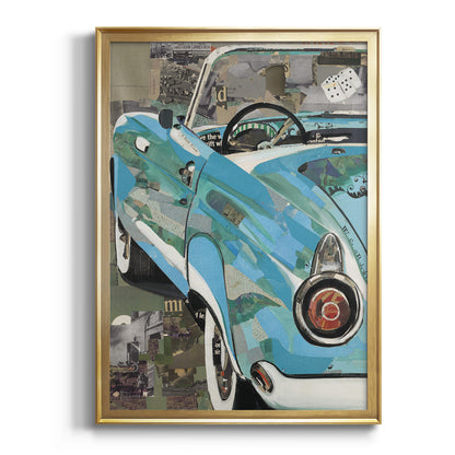 Thunderbird - Modern Framed Canvas Print