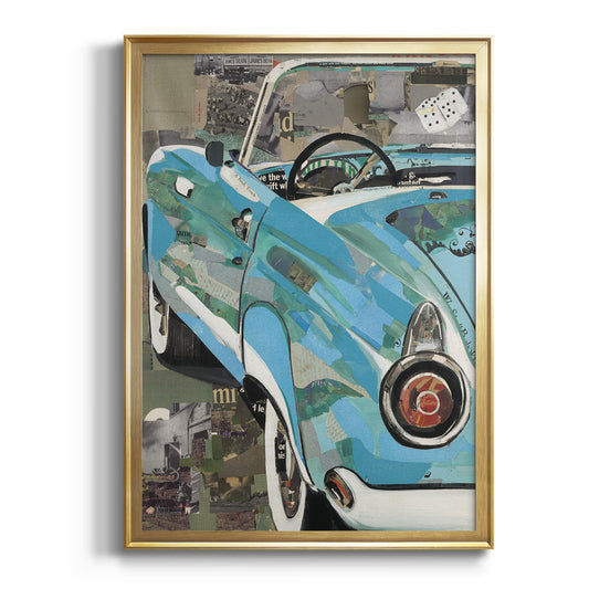 Thunderbird - Modern Framed Canvas Print