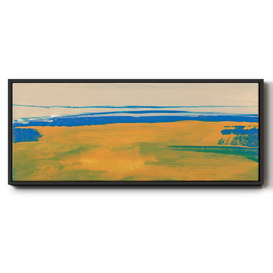 North Fork II - Floater Framed Canvas Print
