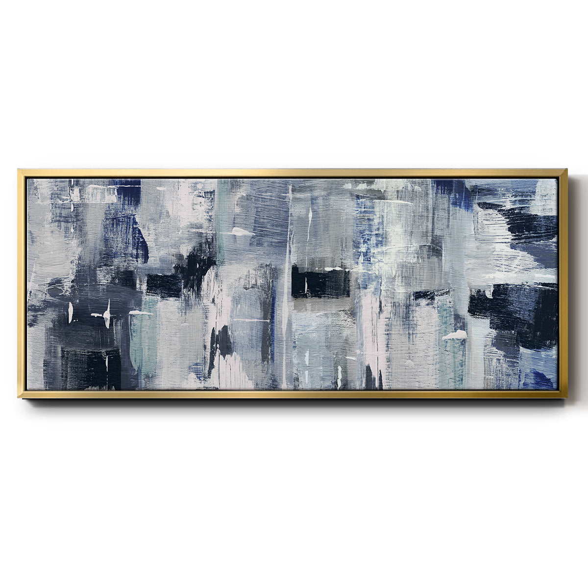 Spring Mountains - Floater Framed Canvas Print