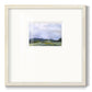 Pastoral Horizons II Premium Framed Print Double Matboard