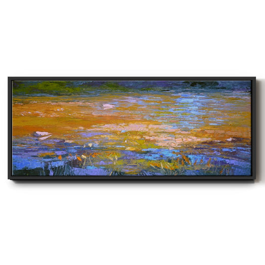Indian Summer - Floater Framed Canvas Print