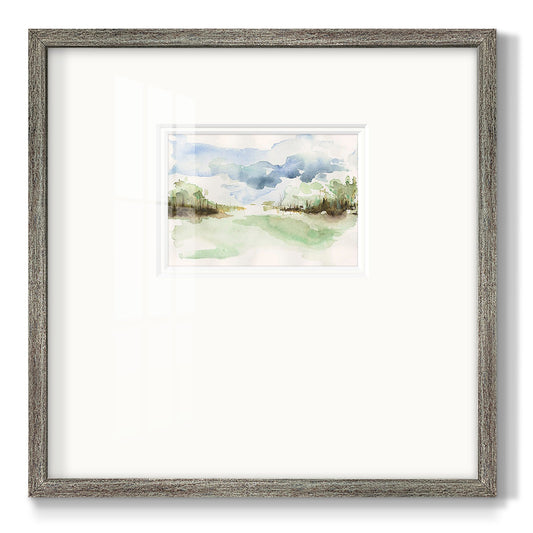 Brush Thickets II Premium Framed Print Double Matboard