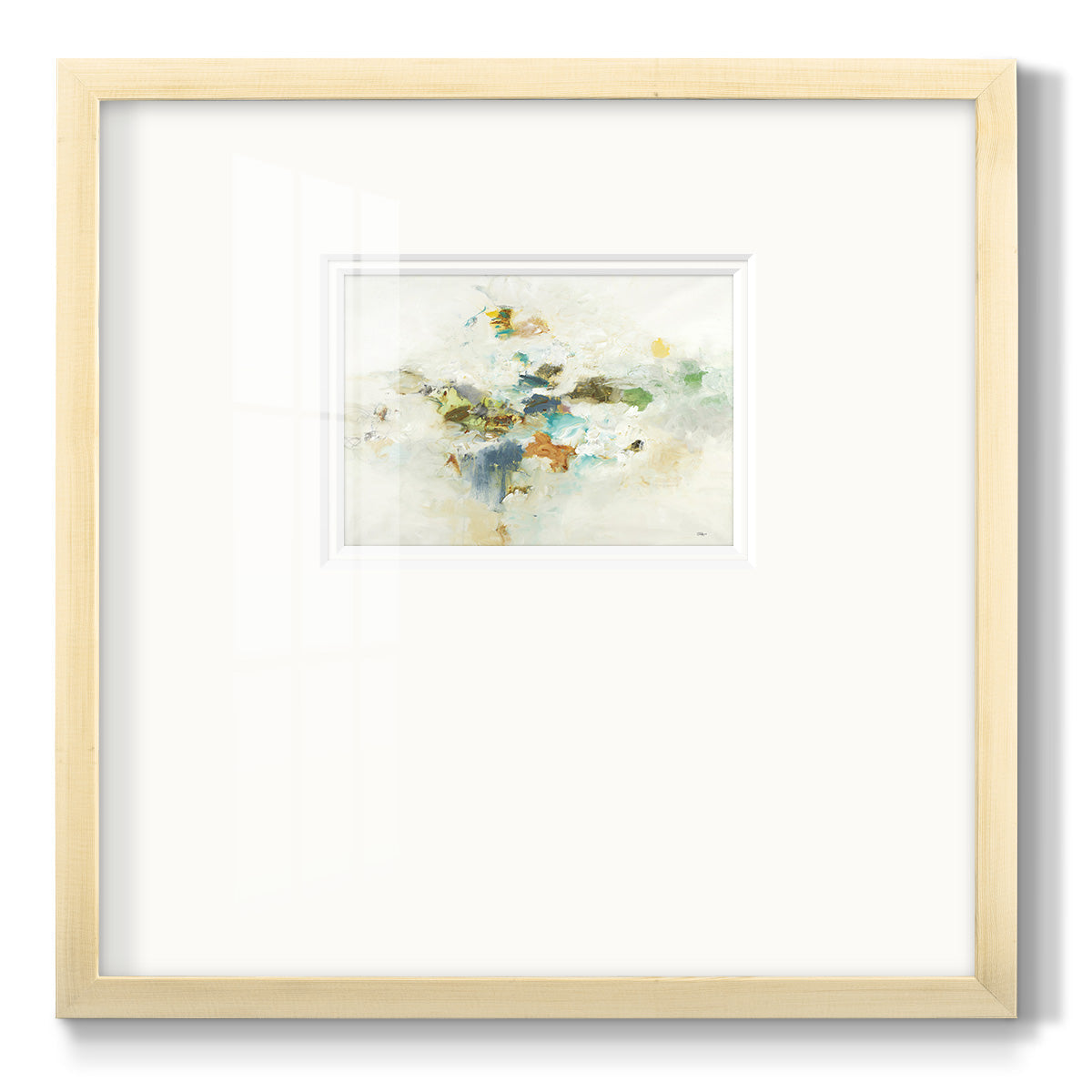Whimsy of One - Double Matboard Framed Print