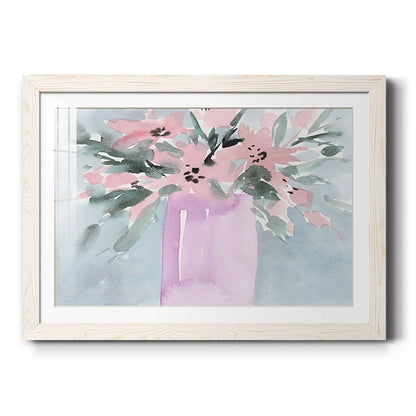 Broken Flowers I - Barnwood Framed Art Print
