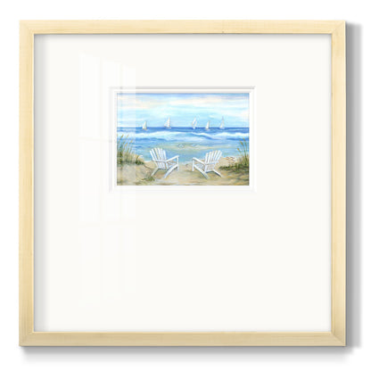 Seaside Escape - Double Matboard Framed Print