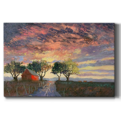 Fire in the Sky - Canvas Art Print