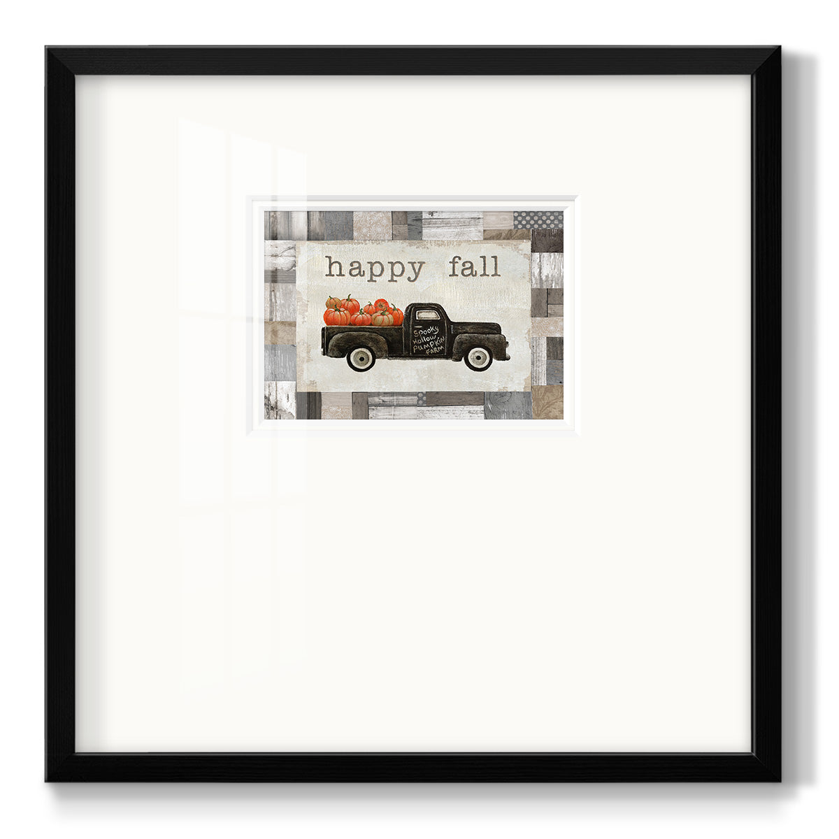 Spooky Hollow Farm - Double Matboard Framed Print