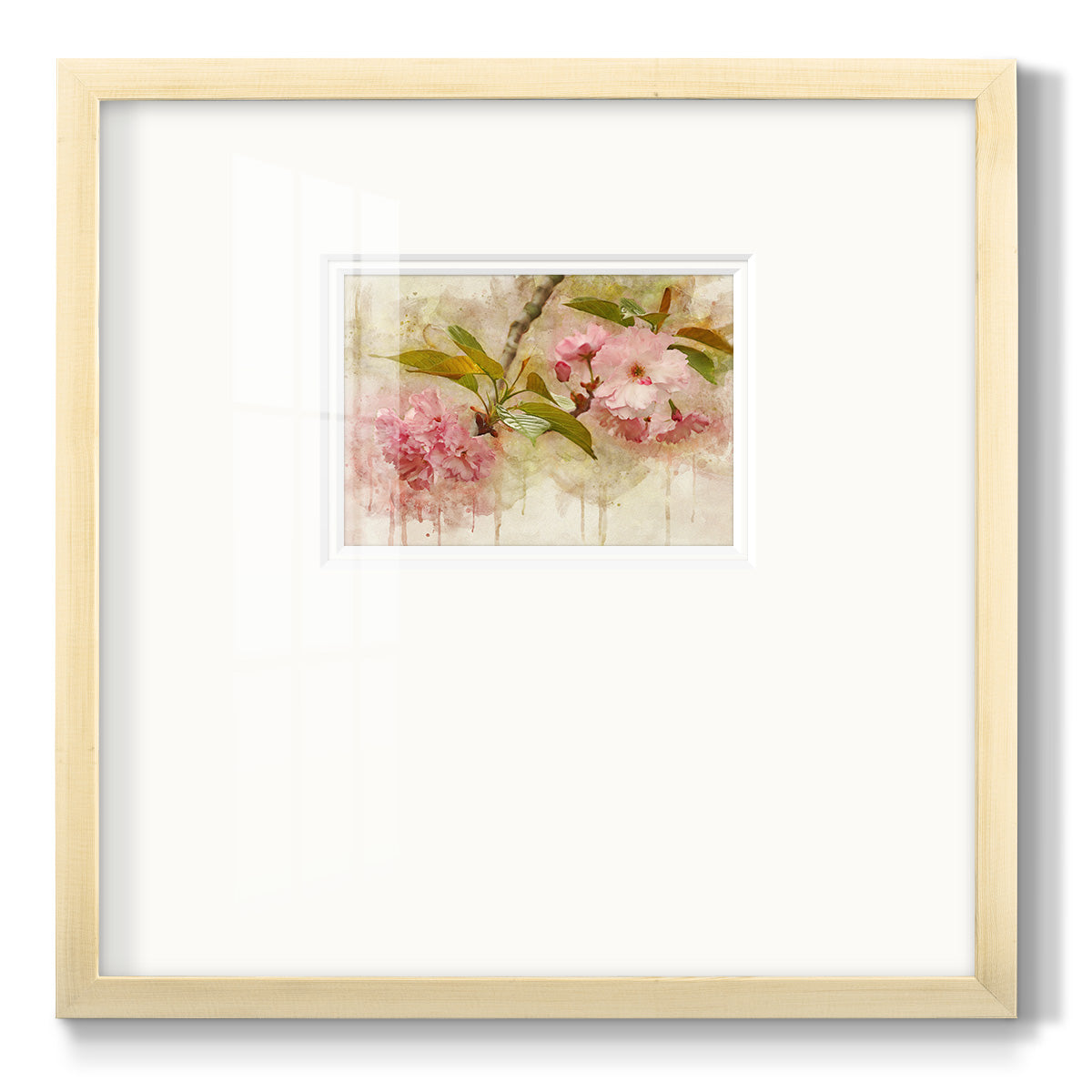 Blossom Elegance II - Double Matboard Framed Print