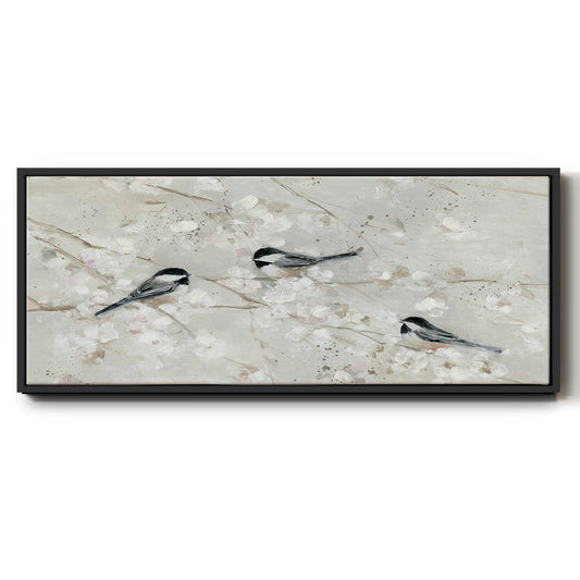 Nature's Confetti II - Floater Framed Canvas Print
