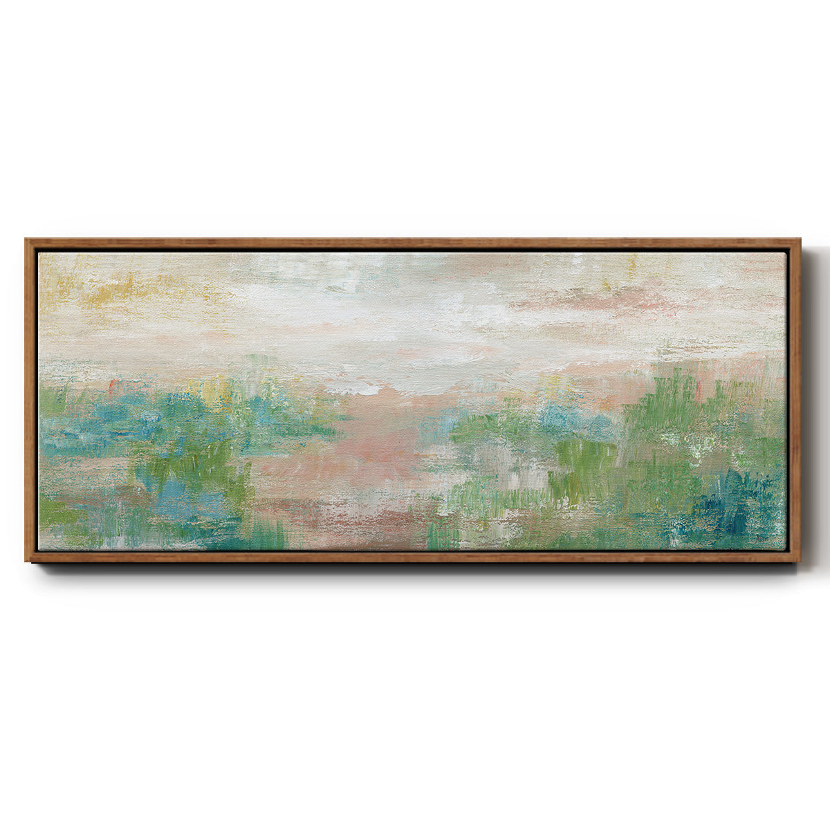 Sea Oats II - Floater Framed Canvas Print