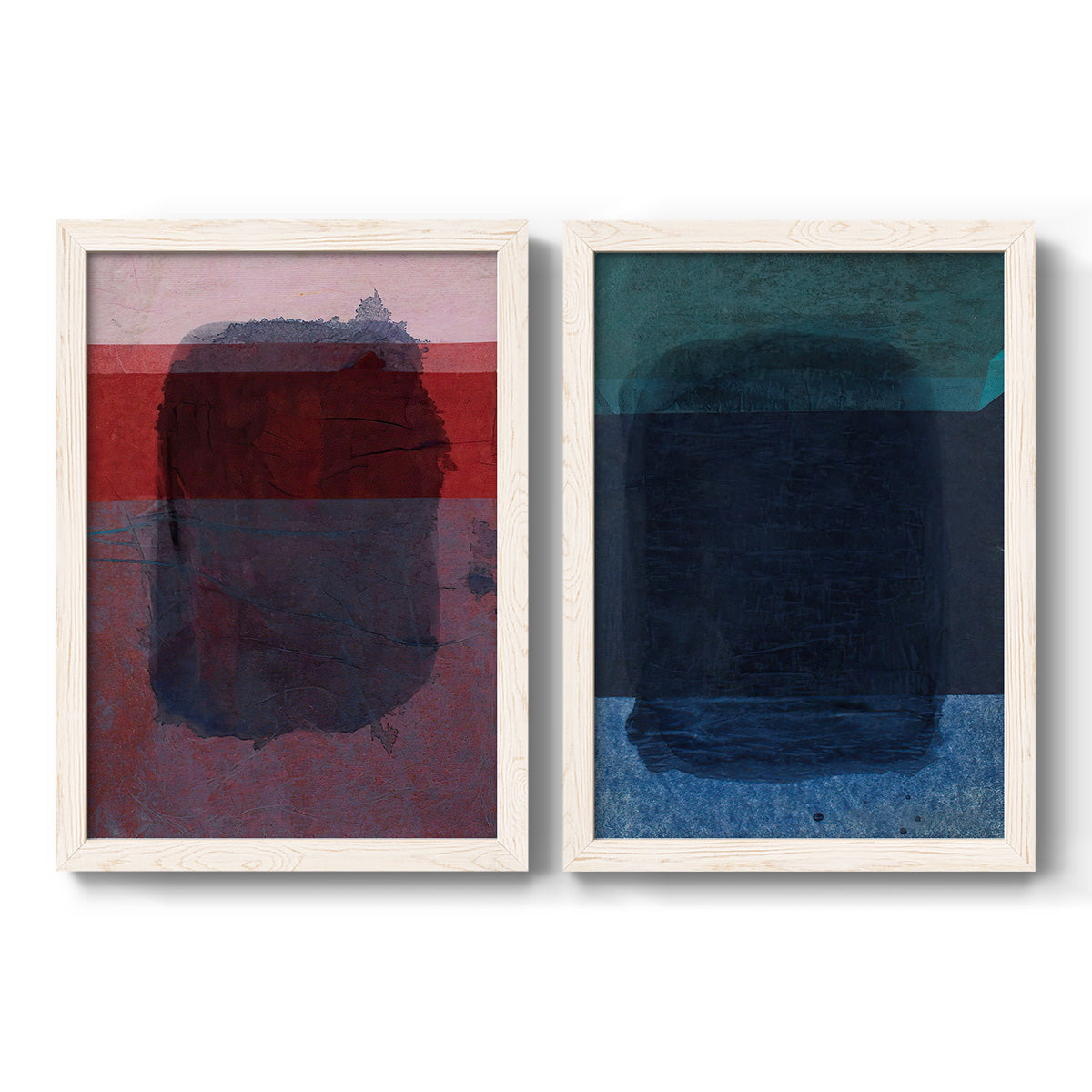 Remembering Rothko I - Premium Framed Canvas 2 Piece Set - Ready to Hang