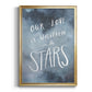 Celestial Love IV - Modern Framed Canvas Print