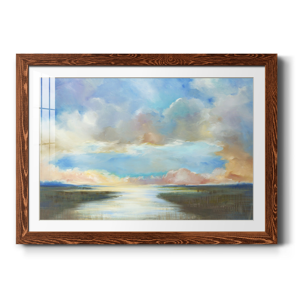 Dawn Breaks - Barnwood Framed Art Print