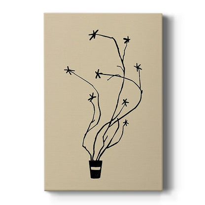 Spring Sprig Vase I - Canvas Art Print