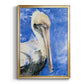 Pelican Pool I - Modern Framed Canvas Print